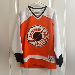 Syracuse Bulldogs Ice Hockey Madbros Jersey Size S